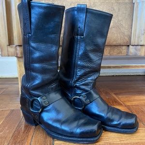 Frye Harness Boot (brand new soles and heel)
